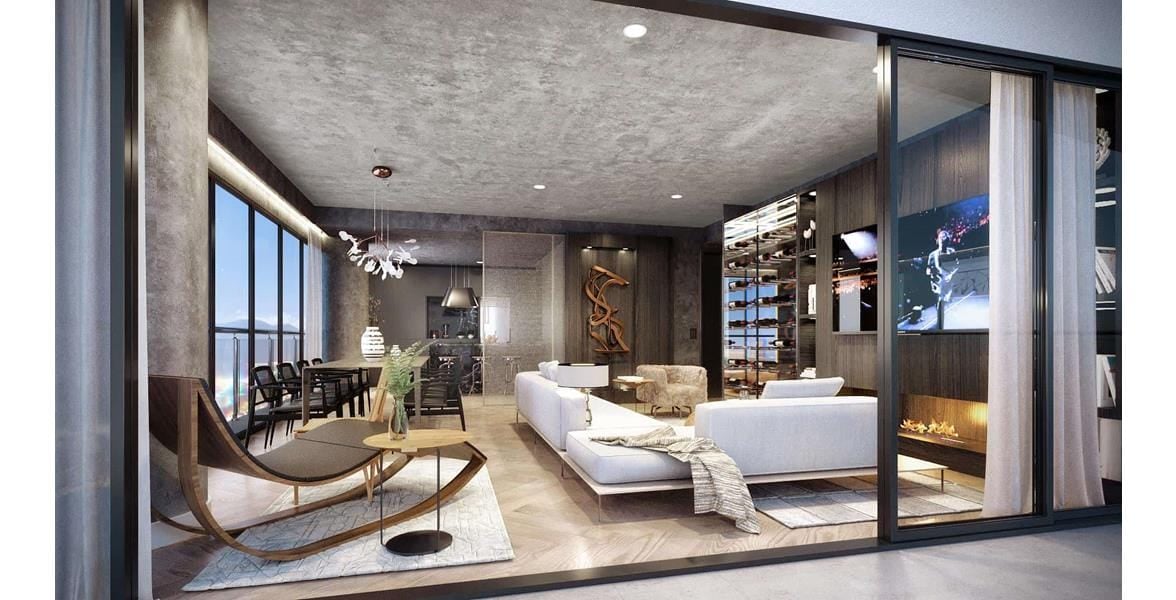 VN Millennium Faria Lima - LIVING 154M² – OPÇÃO AMPLIADA (DECORADO)