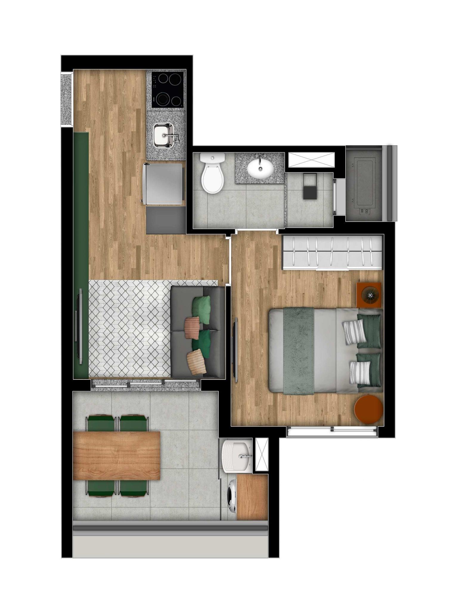 Pinheiros HY by You - Planta Planta Opção 5