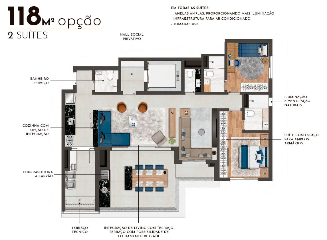 PLACE Klabin - Planta Planta  Opção 2