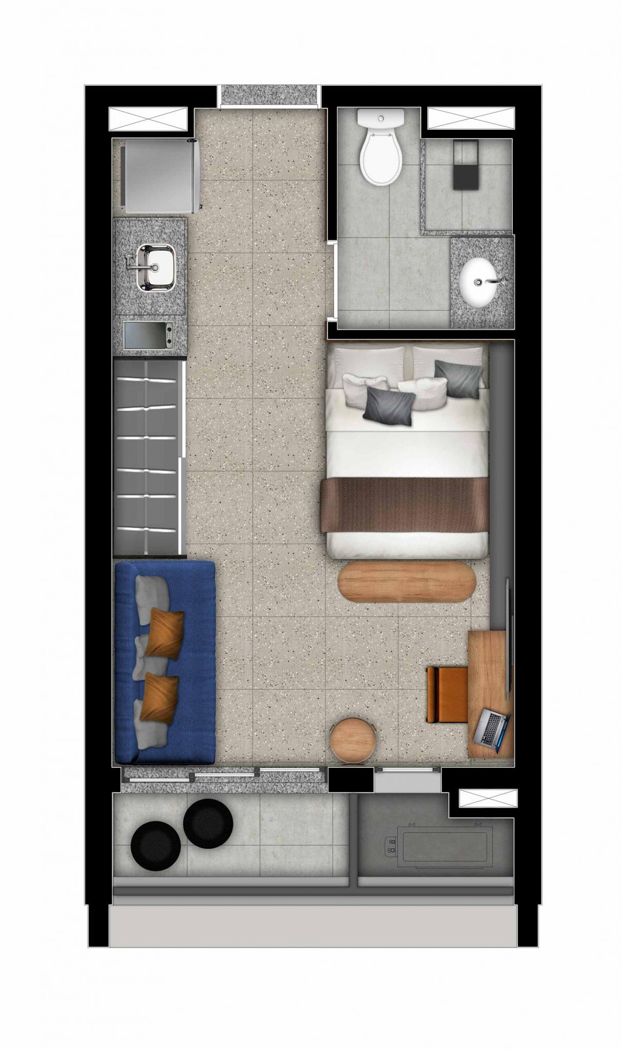 Pinheiros HY by You - Planta Planta Opção 2