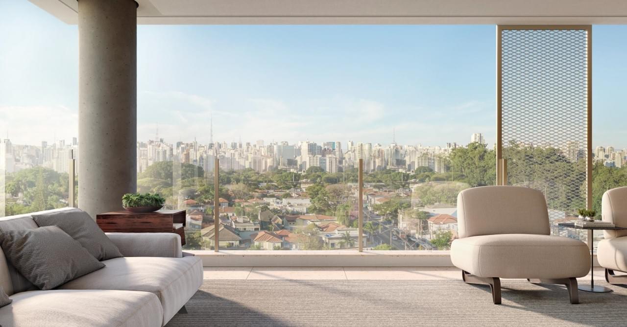 Living do Apartamento (2) - Lindenberg Groenlândia 77