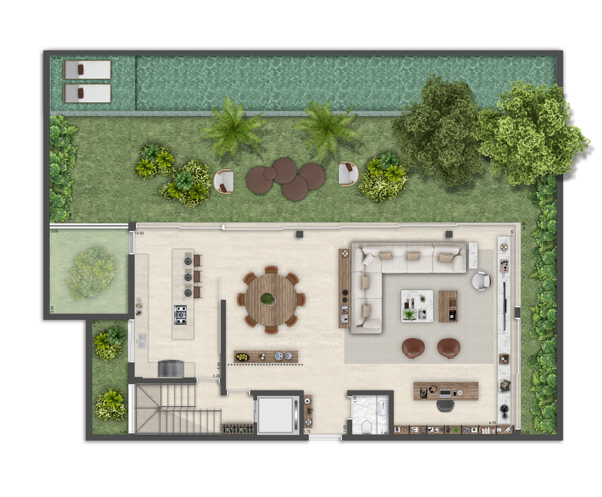 PRAÇA 144 - Planta Planta Opção 4