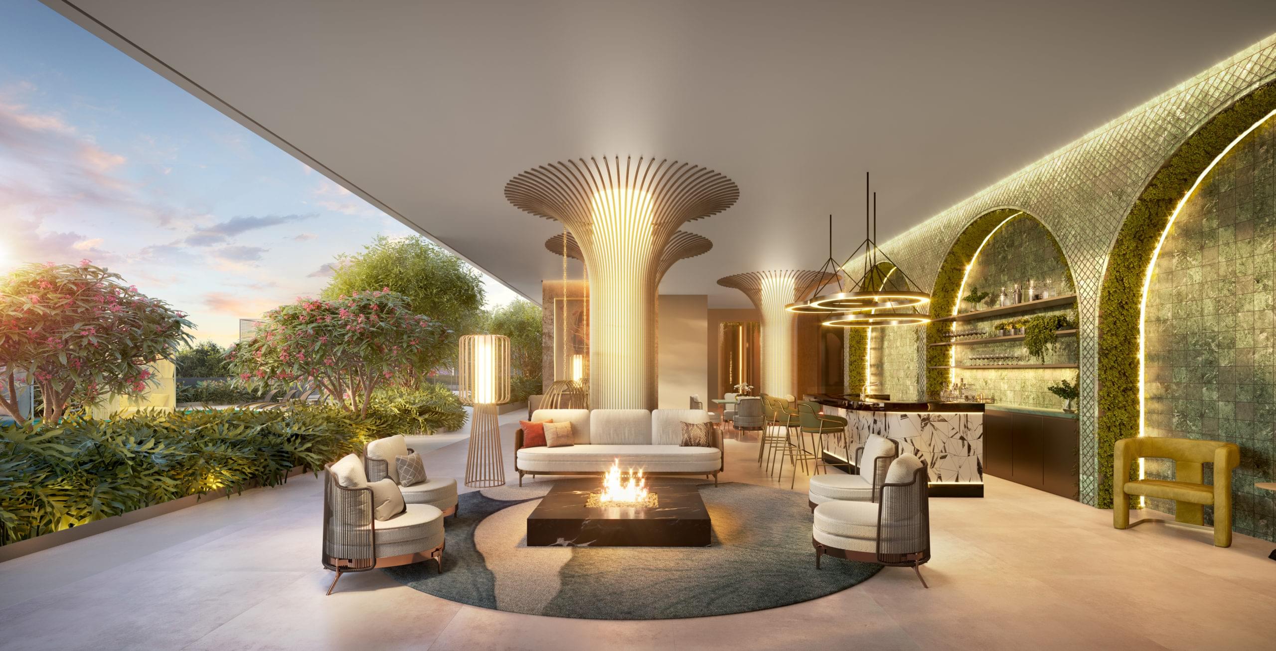 Lounge_Bar_Pilotis - Eden Park by Dror - Brooklin - Cyrela
