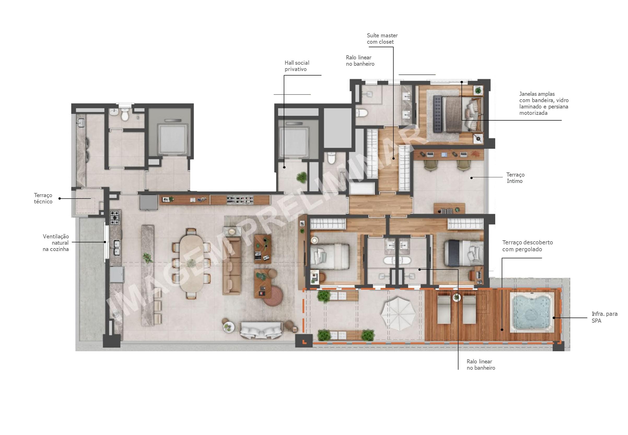 Lindenberg Guarará - Planta Planta Opção 2