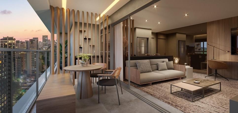 Apartamento de 81m² - Terraço do METROPOLITAN Vila Nova by Helbor