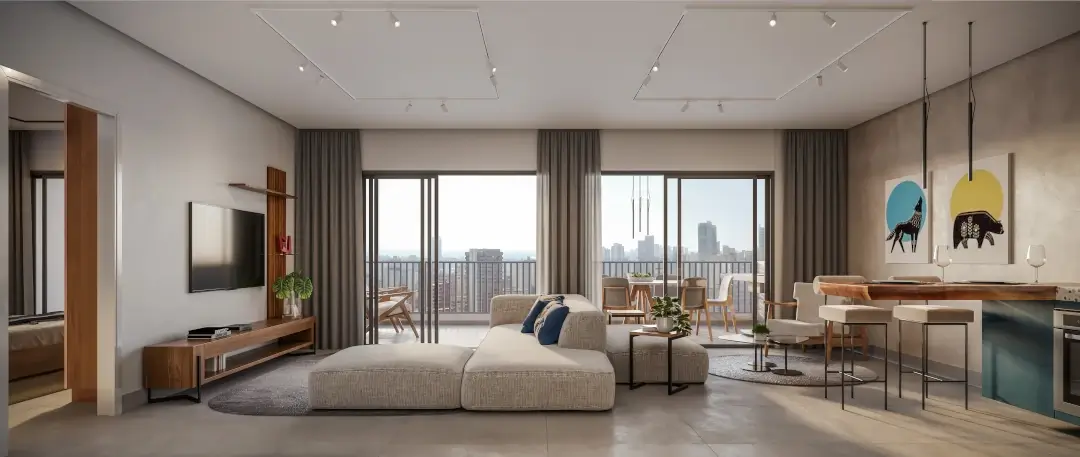 Apartamento de 87m² com Sala Ampliada - URMAN São Paulo