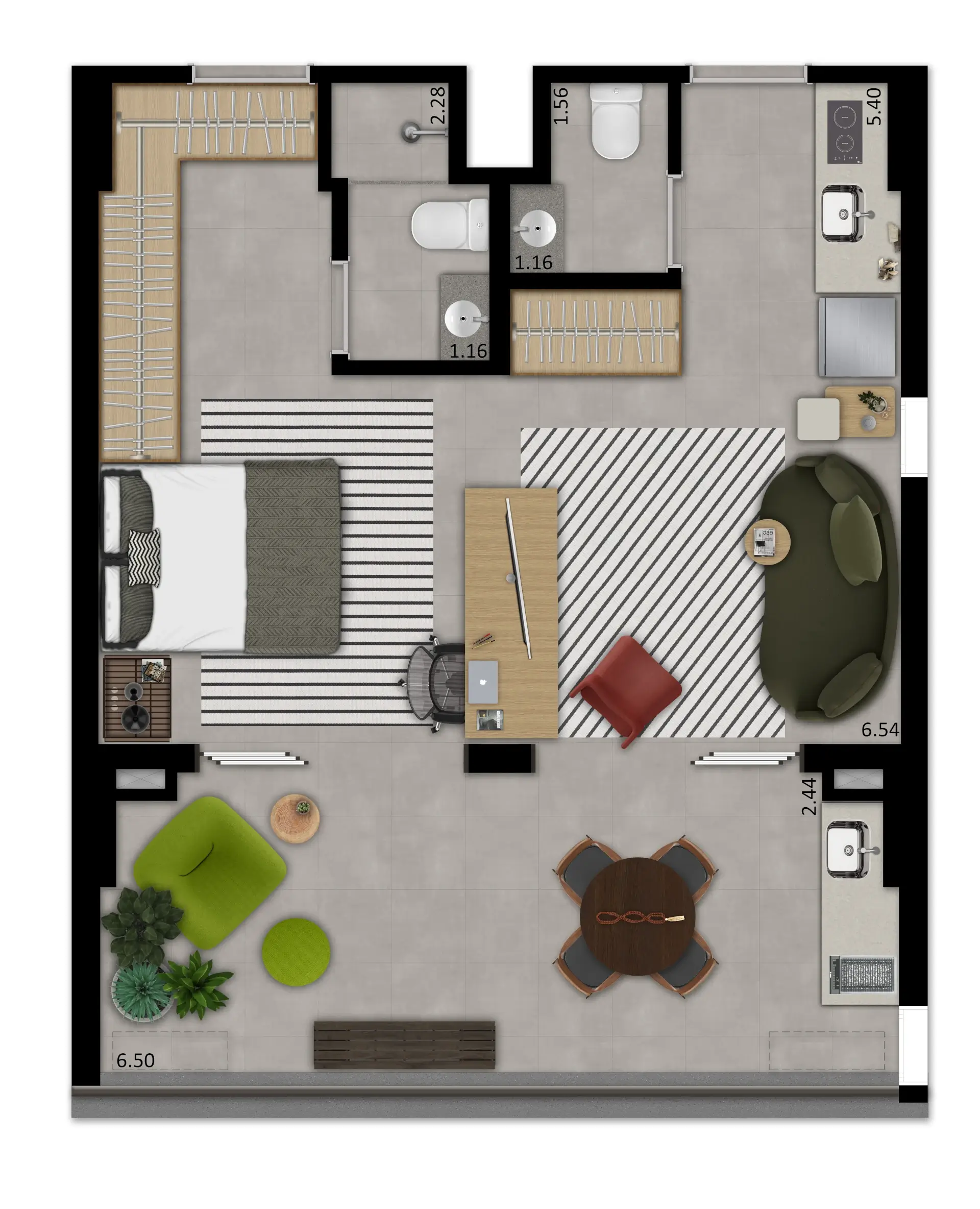 Urman São Paulo - Planta Planta Opção 5