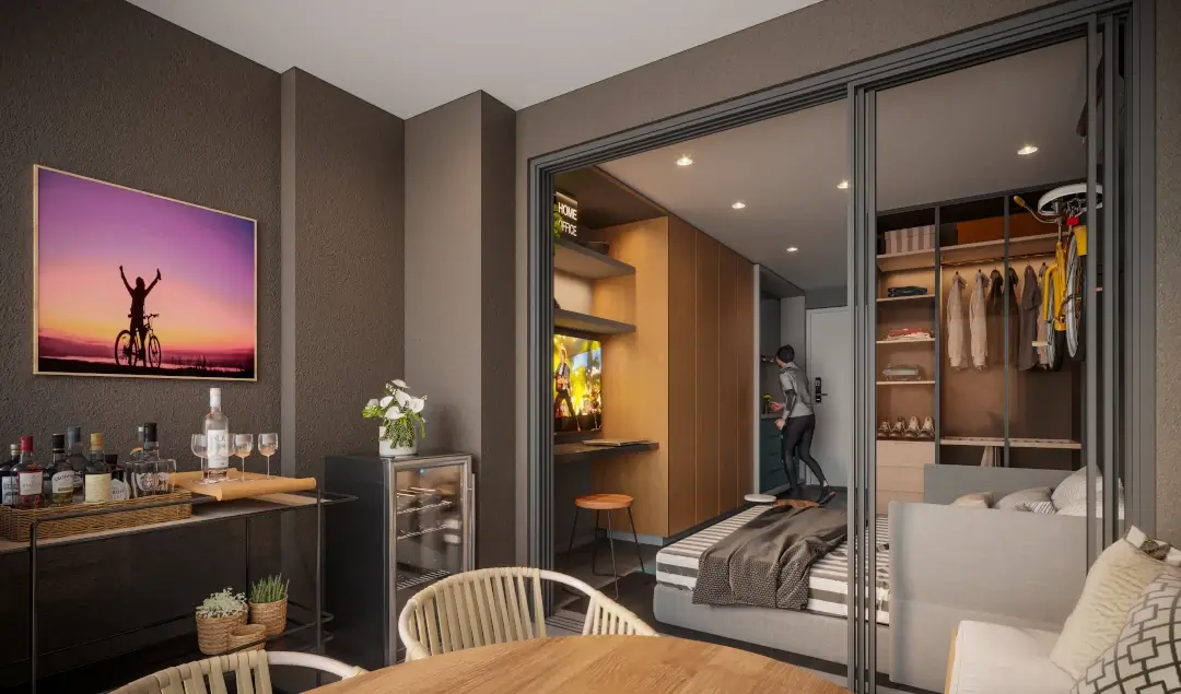 Studio de 28m² - URMAN São Paulo