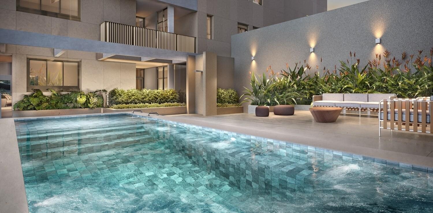 Bueno Brandão 257 - Obras Aceleradas - Tegra - Vila Nova Conceição - Piscina do Apartamento Garden