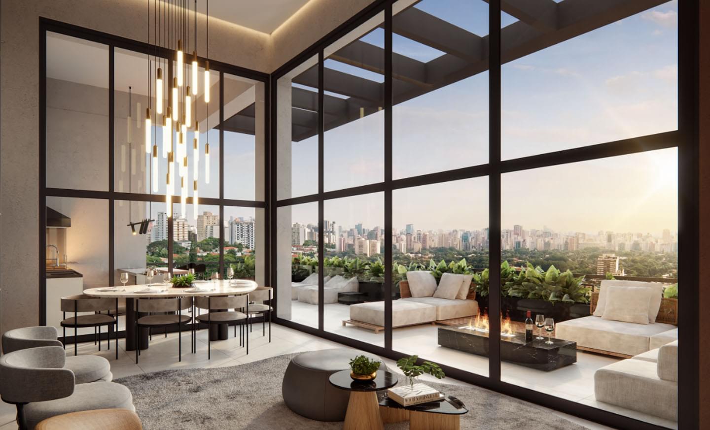 Cobertura Penthouse de 217m² - ÉPICO Klabin