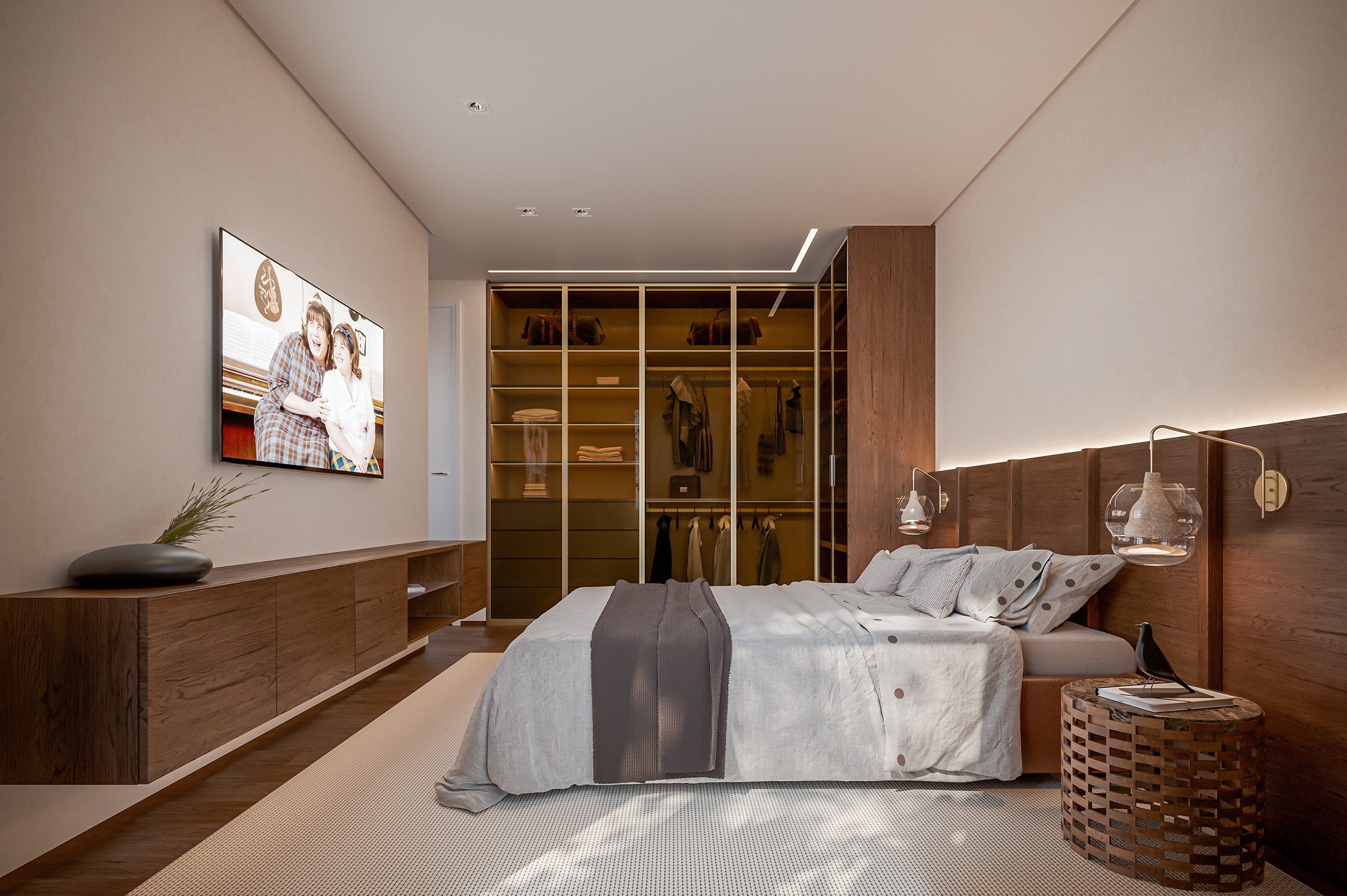 IBIATA - PARAISO - SETIN - SUÍTE MASTER DO APARTAMENTO DE 183 M²