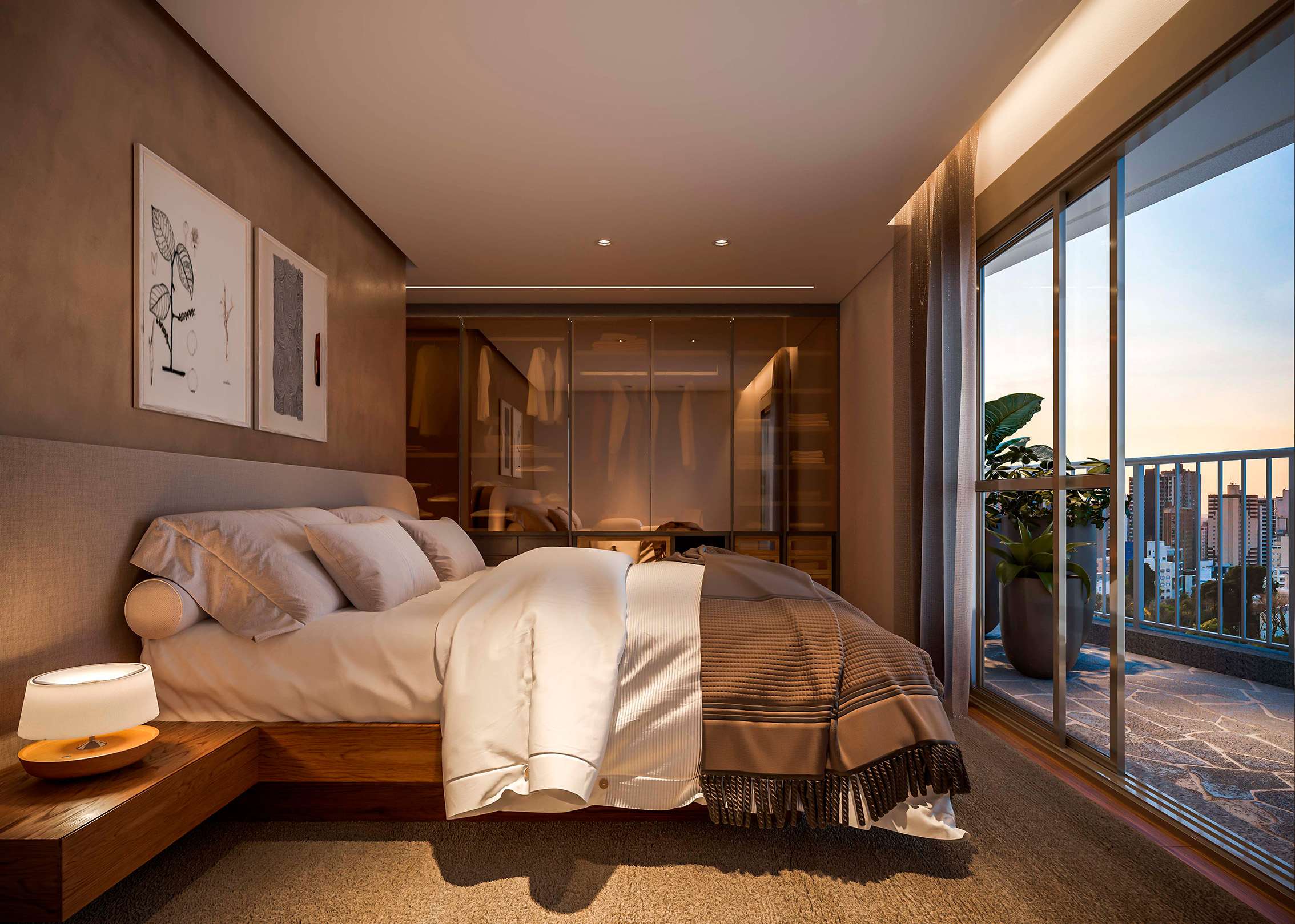 IBIATA - PARAISO - SETIN - SUÍTE MASTER DO APARTAMENTO DE 226 M²