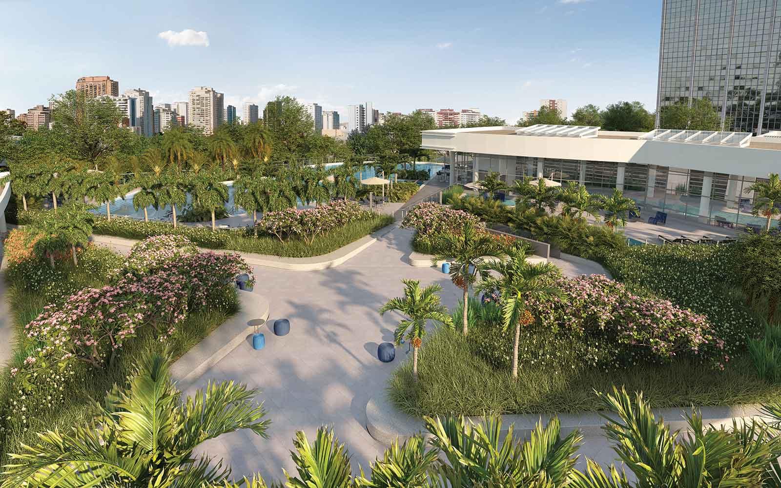 Lindenberg Ibirapuera Design Tower - Obras Aceleradas - Adolpho Lindenberg - Eztec - Apartamento Alto Padrão Ibirapuera -Galeria - Imagem