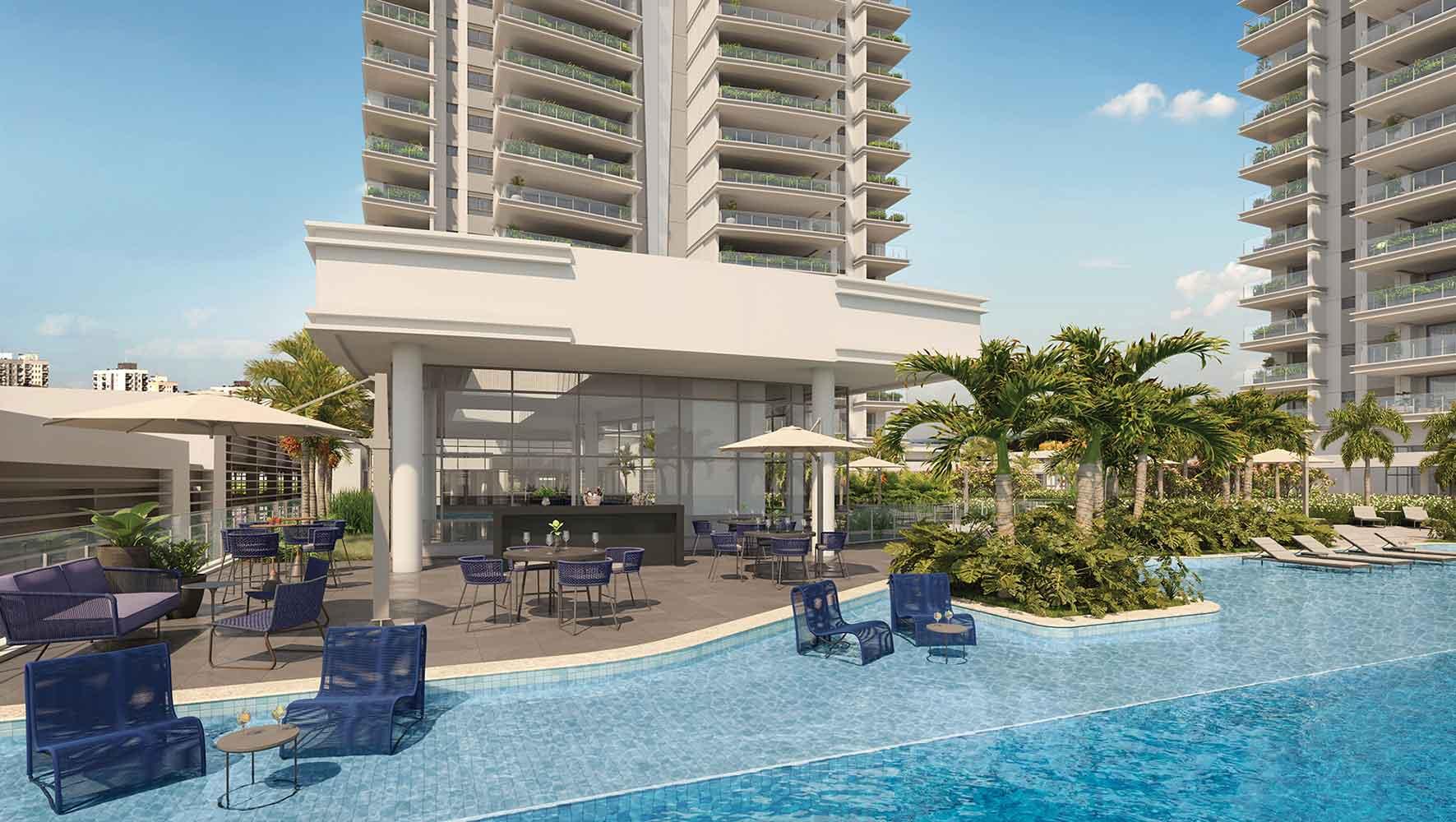 Lindenberg Ibirapuera Design Tower - Obras Aceleradas - Adolpho Lindenberg - Eztec - Apartamento Alto Padrão Ibirapuera - Galeria - Imagem