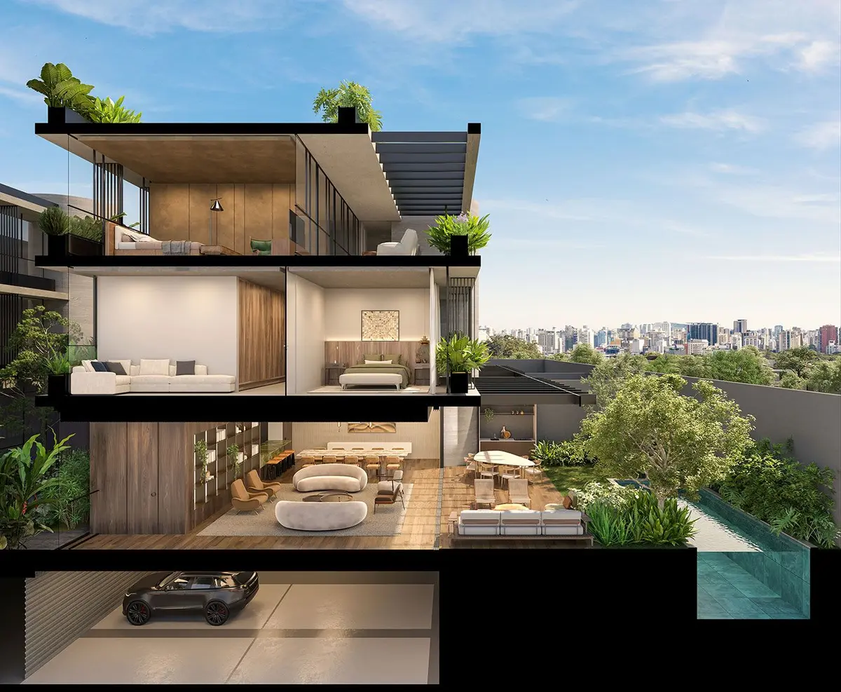 RELVA Alto de Pinheiros - Casas de Condomínio de Alto Padrão em São Paulo - Zona Oeste - Imagem (3)