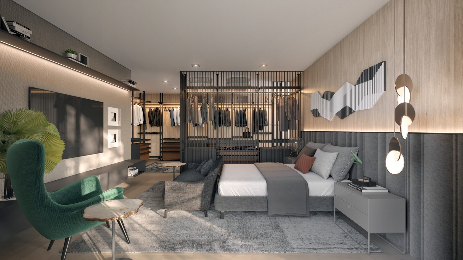 Suite-Master-do-Apartamento-Torre-Hadock-Lobo-HELBOR-Jardins-por-Artefacto