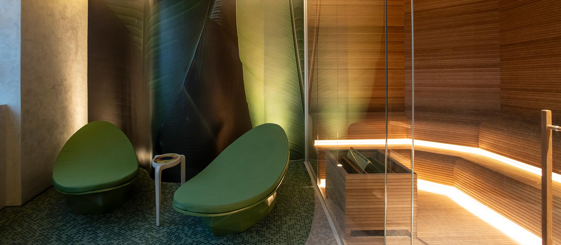 W Residences São Paulo — sauna, Vila Olímpia | curadoria iApartamentos