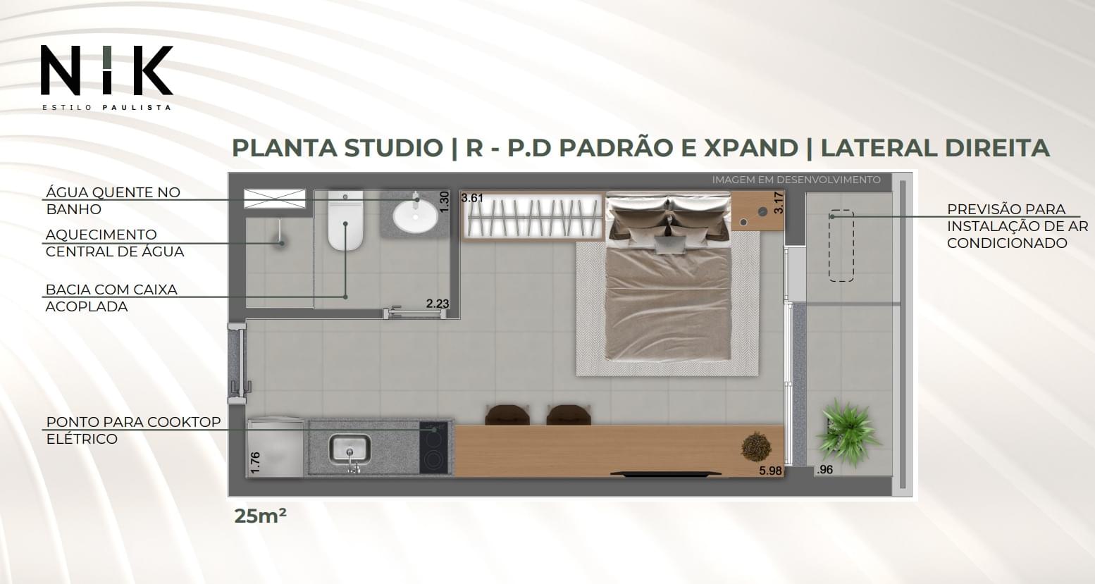 NIK Estilo Paulista - Planta Planta Opção 1