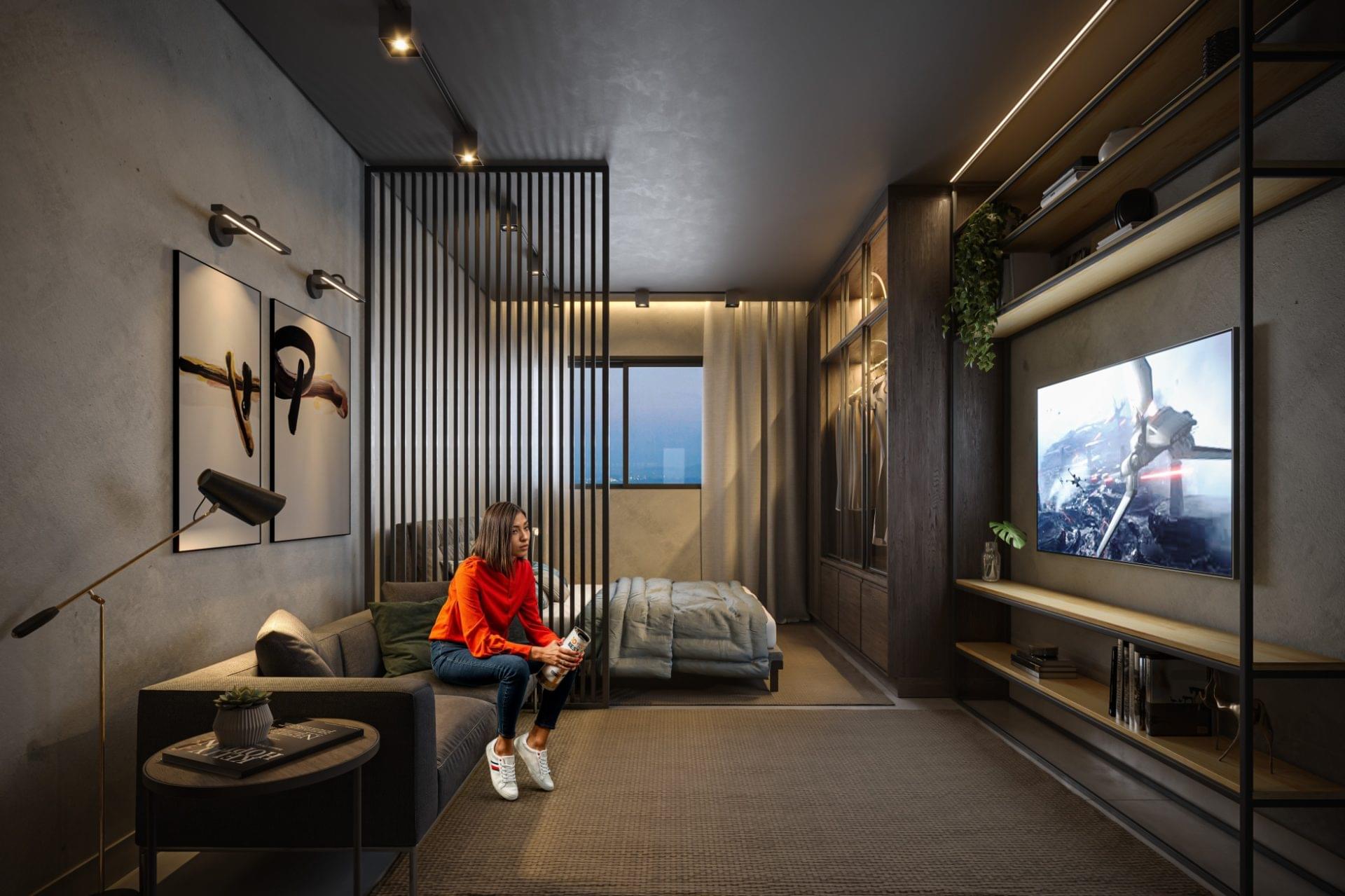 VITACON Maestro Cardim - Lançamento Bela Vista - Studios para Investimento - Studio Inteligente de 24m²