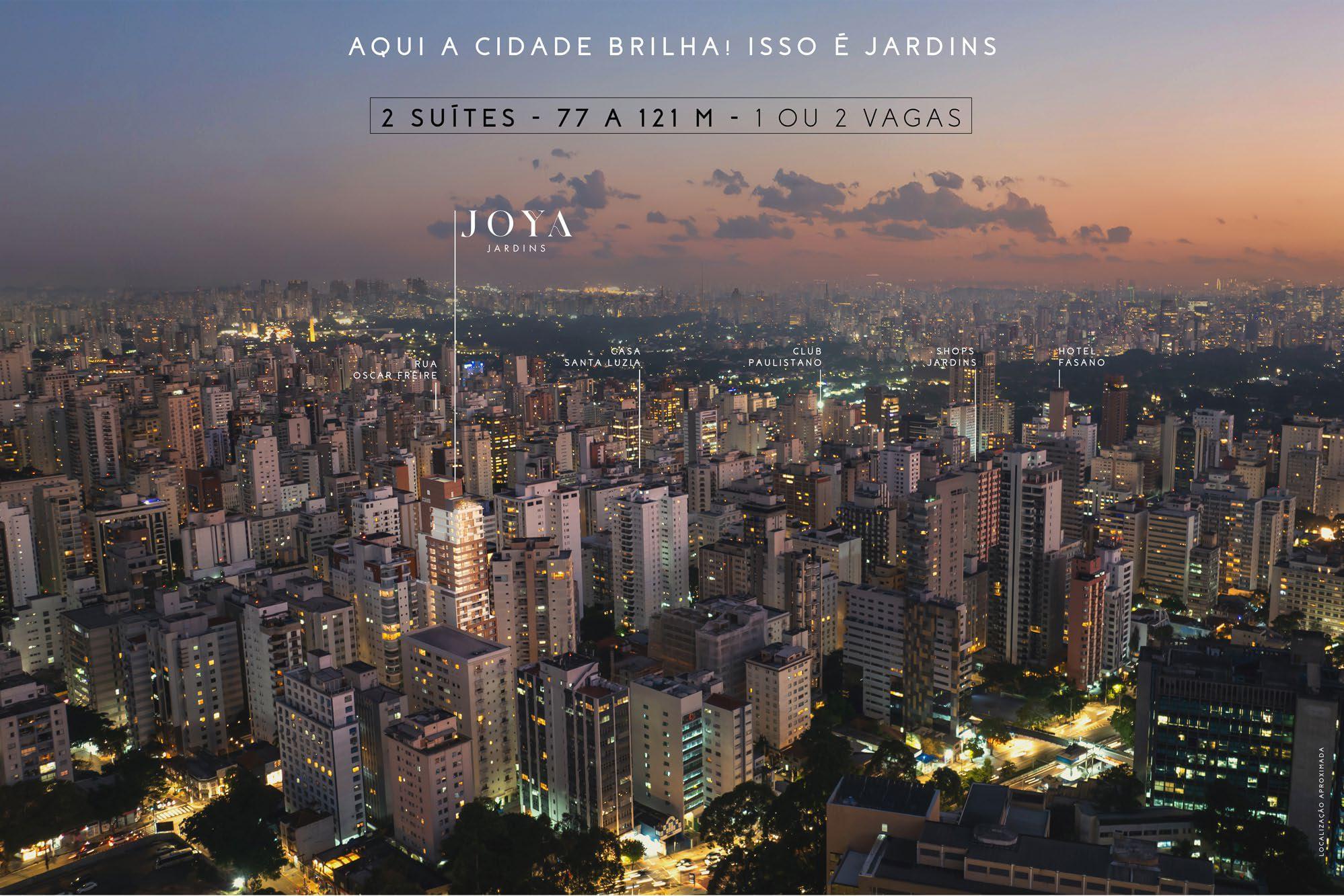 JOYA Jardins - Lançamento - NETCorp - Rua da Consolação - Região