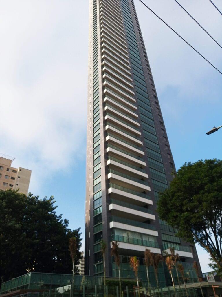 Fachada Do Figueira Altos Do Tatuapé, Um Dos Maiores Prédios Residenciais De São Paulo Com 162 Metros De Altura