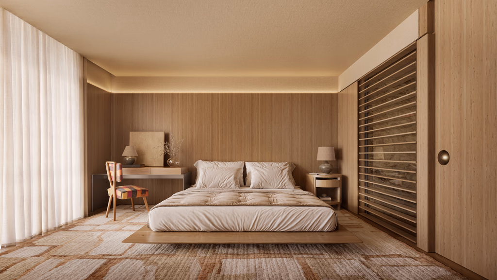 Suíte 1 do ALLARD Oscar Freire - Apartamento