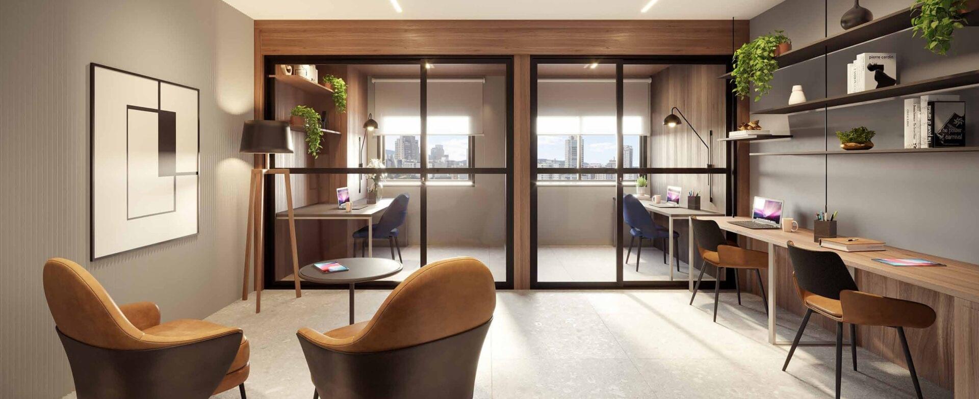 Coworking - Haus Mitre Station Brooklin - Lançamento - Mitre - Av. Roque Petroni Junior - Brooklin