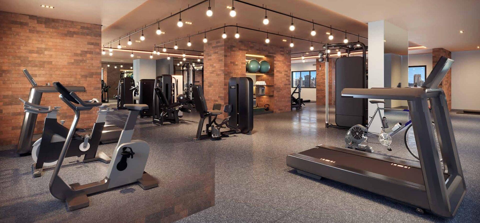 Fitness Center com assinatura Cia Athletica - Haus Mitre Station Brooklin - Lançamento - Mitre - Av. Roque Petroni Junior - Brooklin