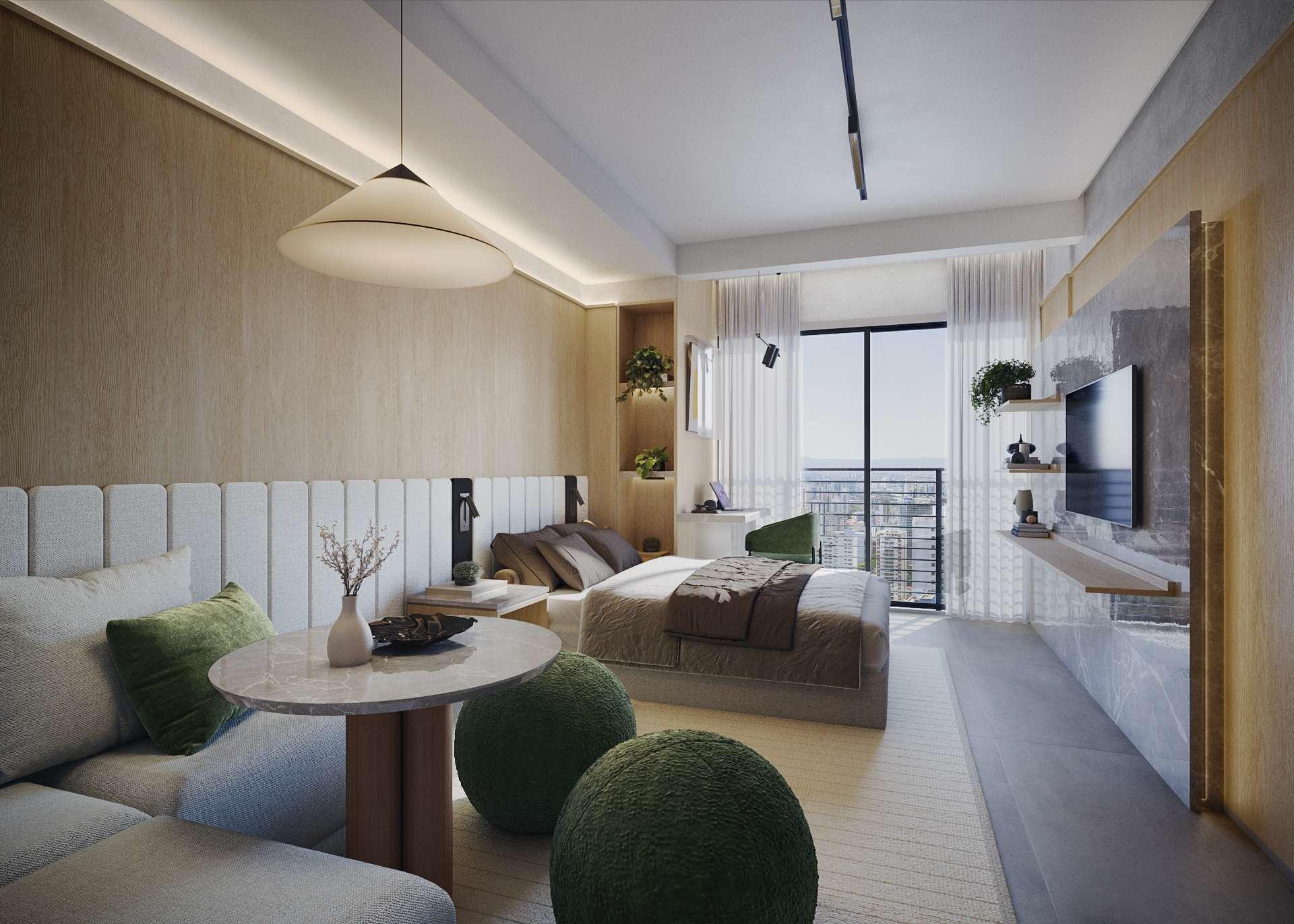 RW Itapeva - Lançamento - R. Itapeva - Bela Vista - Habitram - Living Apartamento