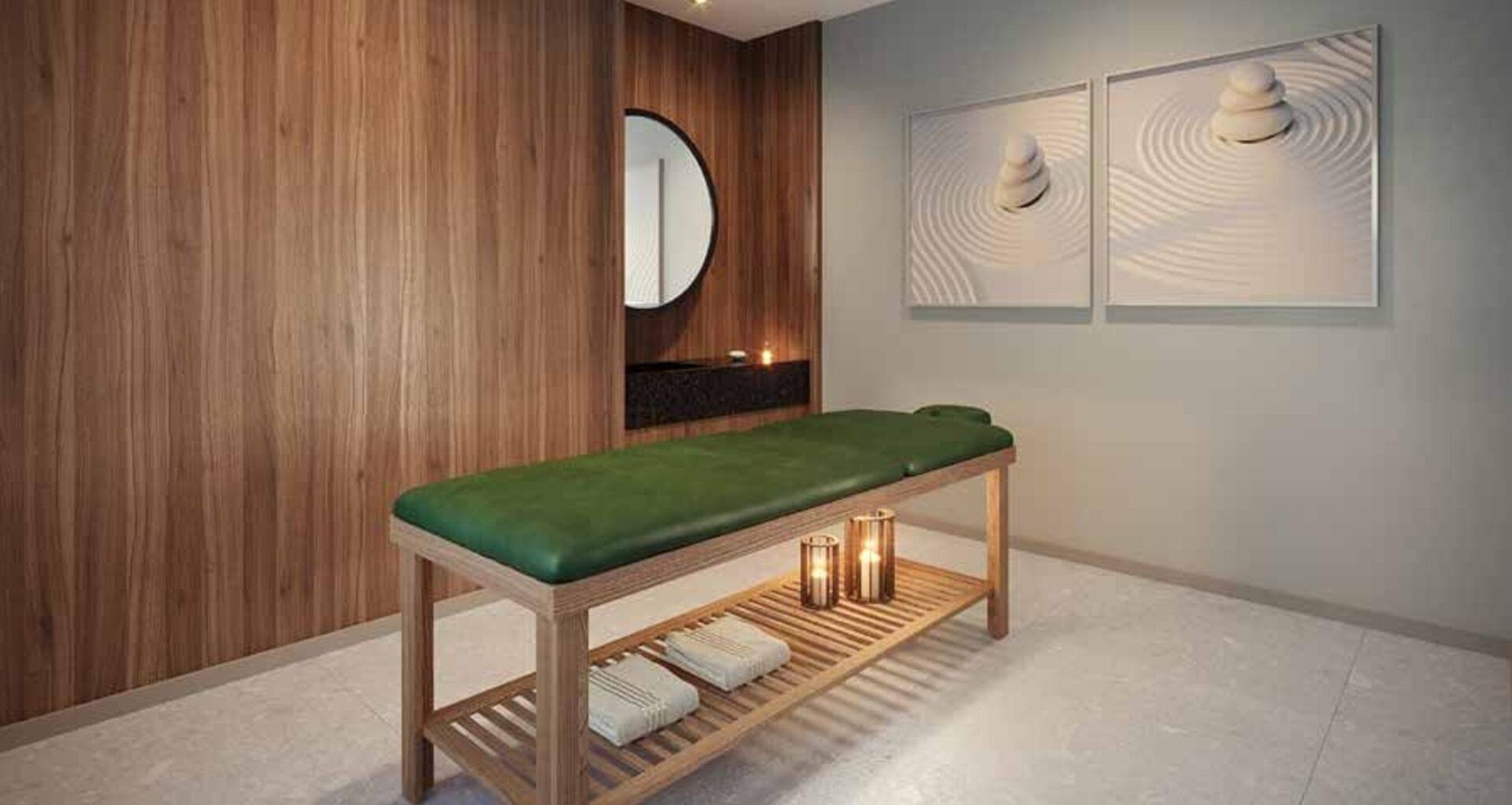 Sala de Massagem - Haus Mitre Station Brooklin - Lançamento - Mitre - Av. Roque Petroni Junior - Brooklin
