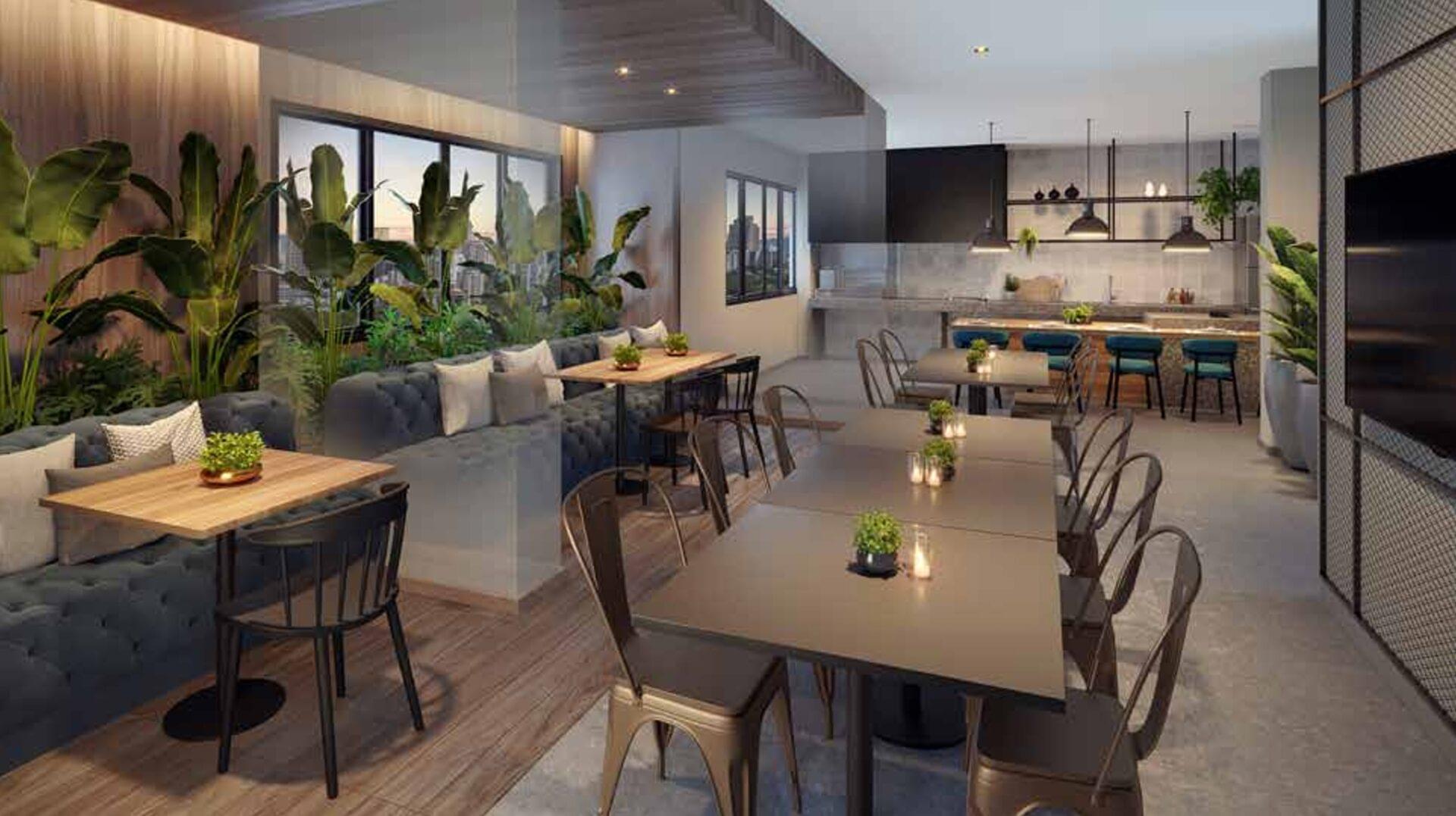 Steak Bar - Haus Mitre Station Brooklin - Lançamento - Mitre - Av. Roque Petroni Junior - Brooklin