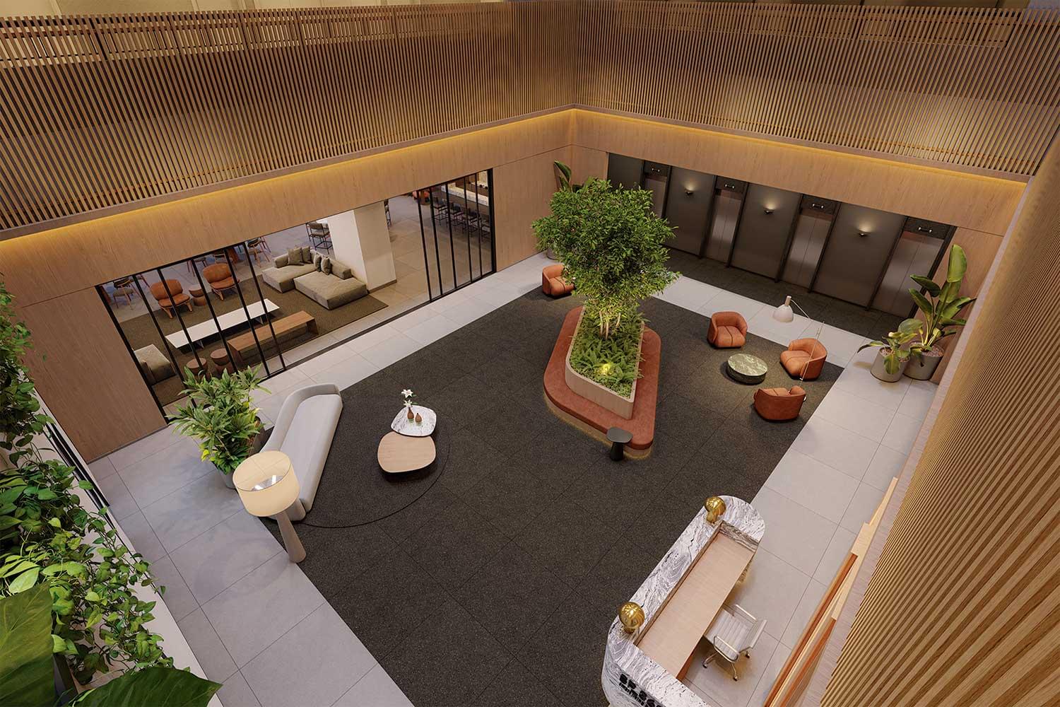 Átrio Galeria - SP 360° Smart Living by Eztec