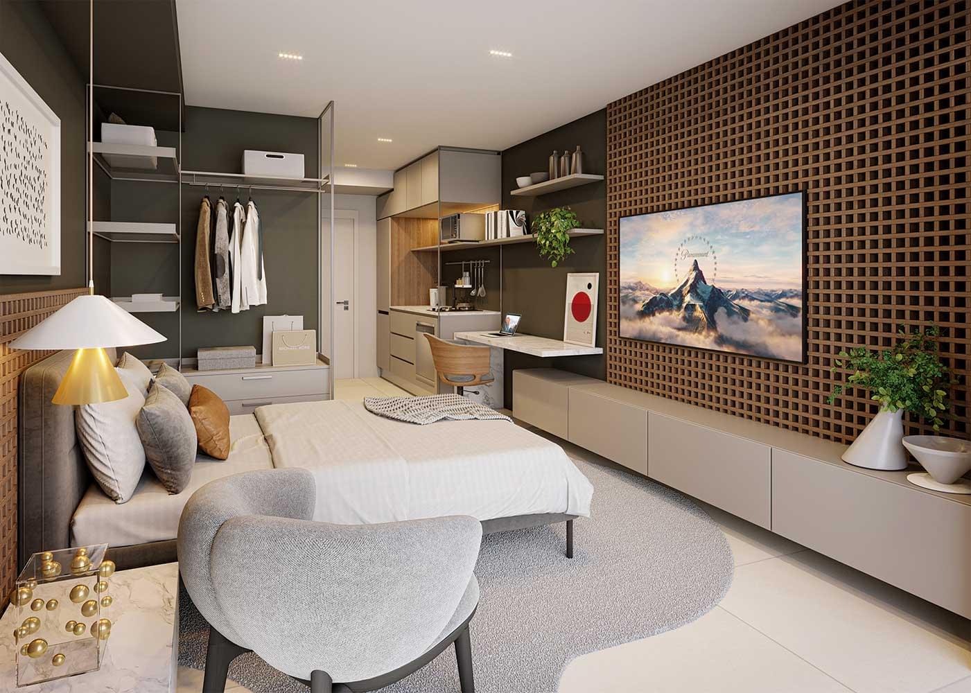 SP 360° Smart Living by Eztec → Studios em Moema, SP