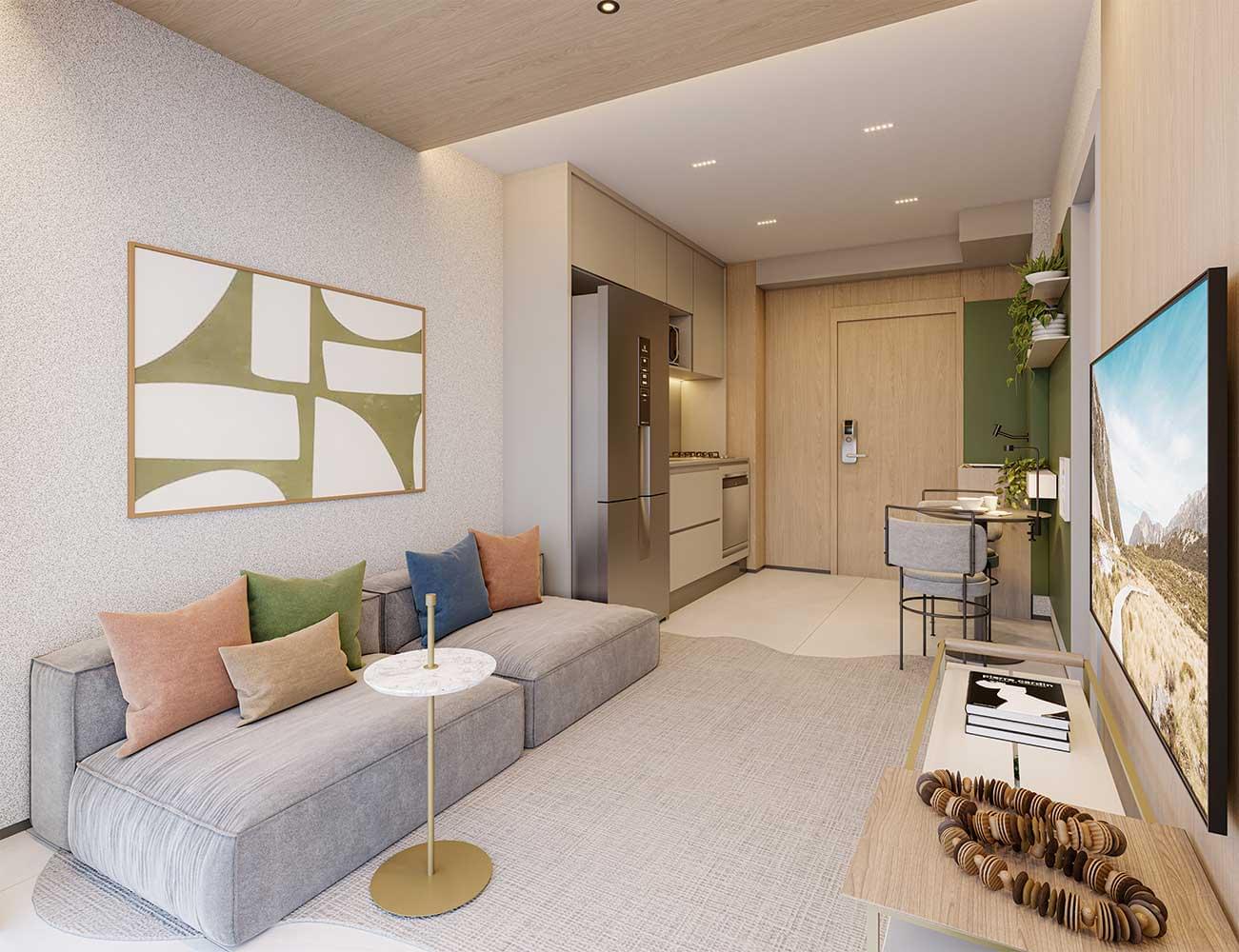 SP 360° Smart Living by Eztec → Studios em Moema, SP