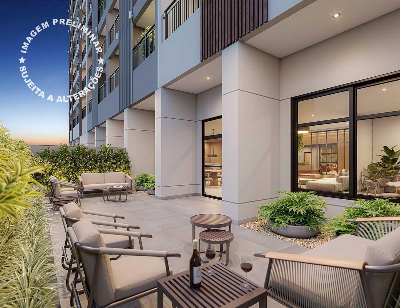 Lounge Externo - SP 360° Smart Living by Eztec