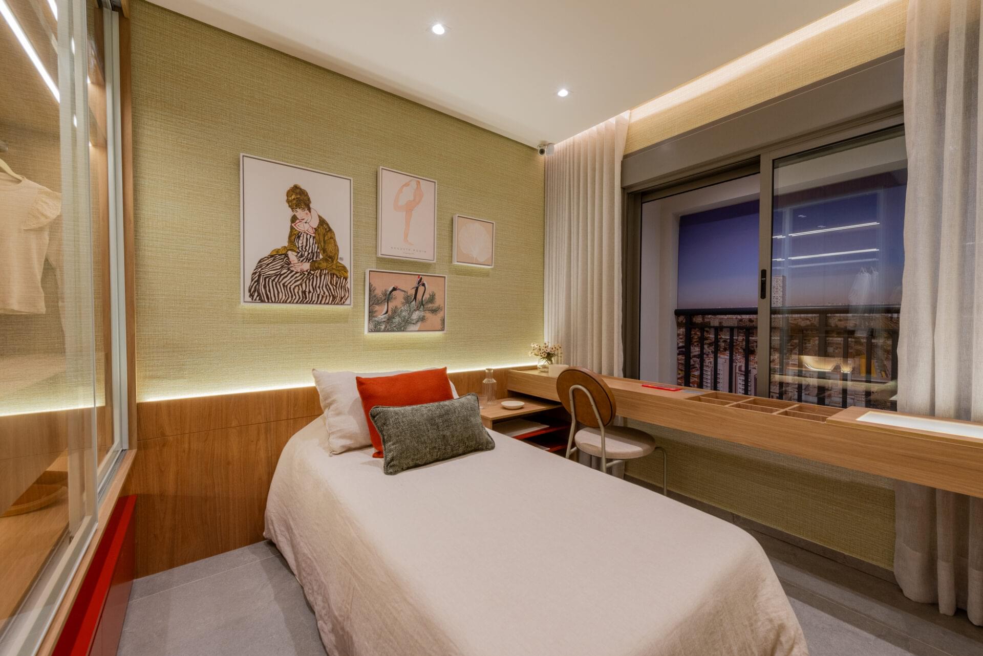 Auge Resort Tatuapé by Diálogo - Residences - Apartamento Decorado de 140m² - Suíte 03