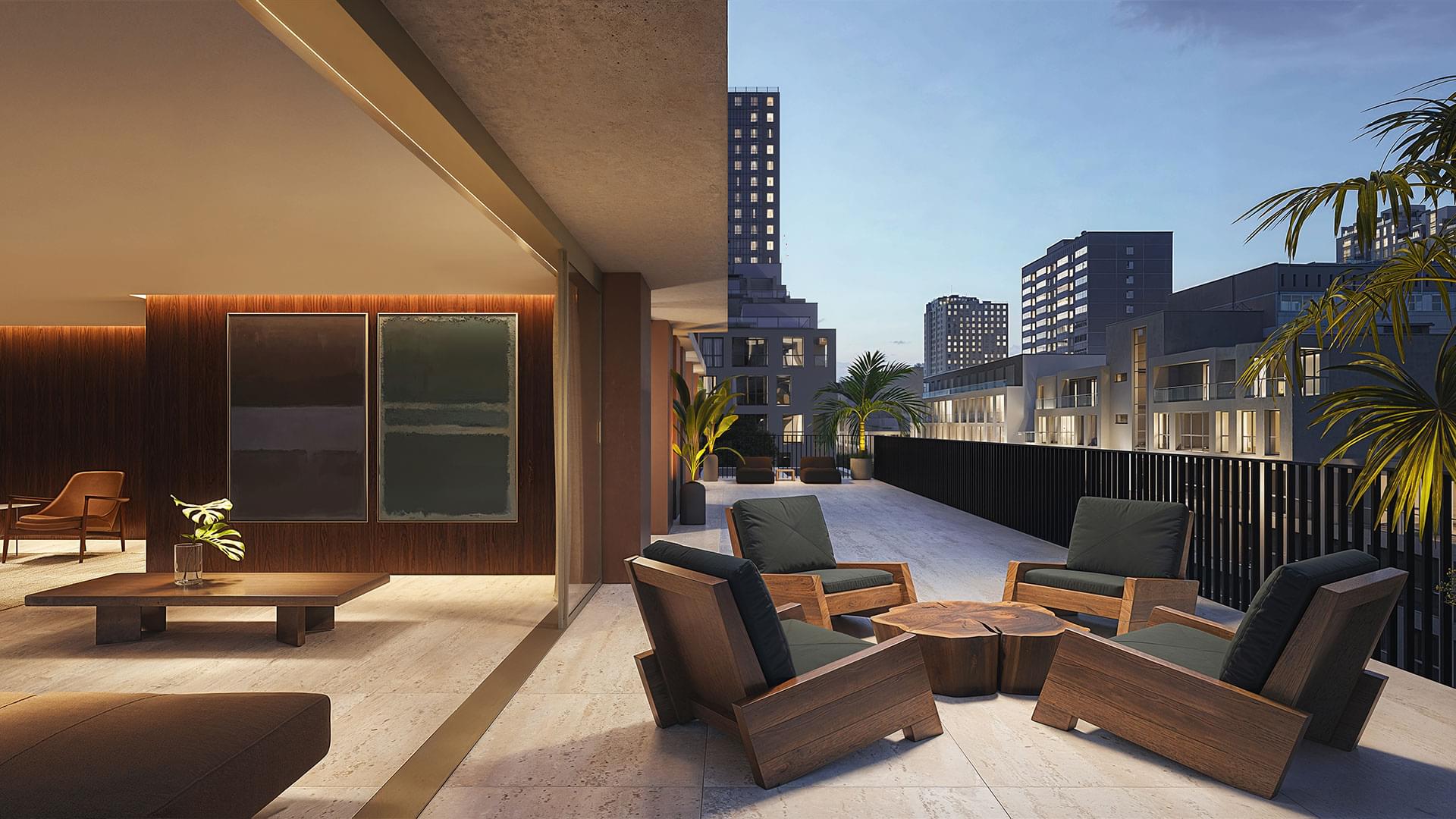 Living do Garden de 264 m² - Primo Pinheiros - Lançamento - AMY - Rua Mourato Coelho - Pinheiros