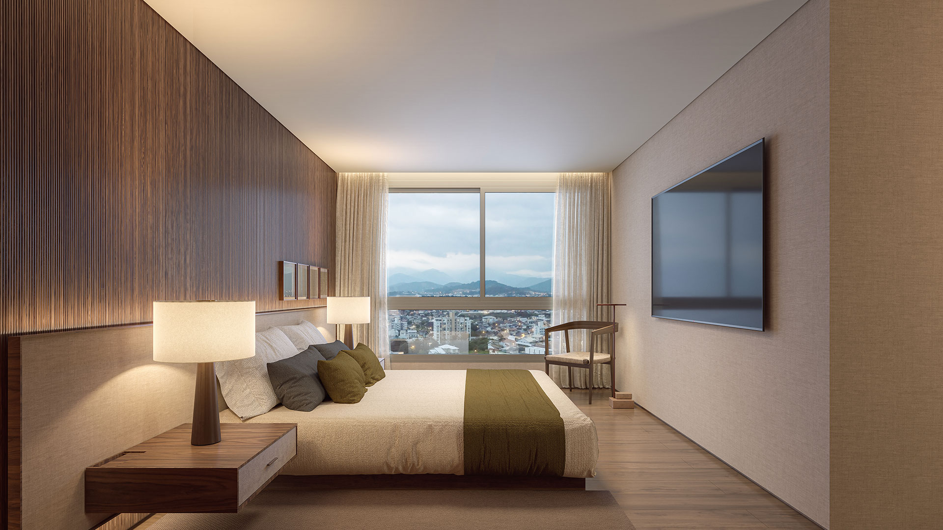 Suíte Master do Apartamento 192 m² - Primo Pinheiros - Lançamento - AMY - Rua Mourato Coelho - Pinheiros