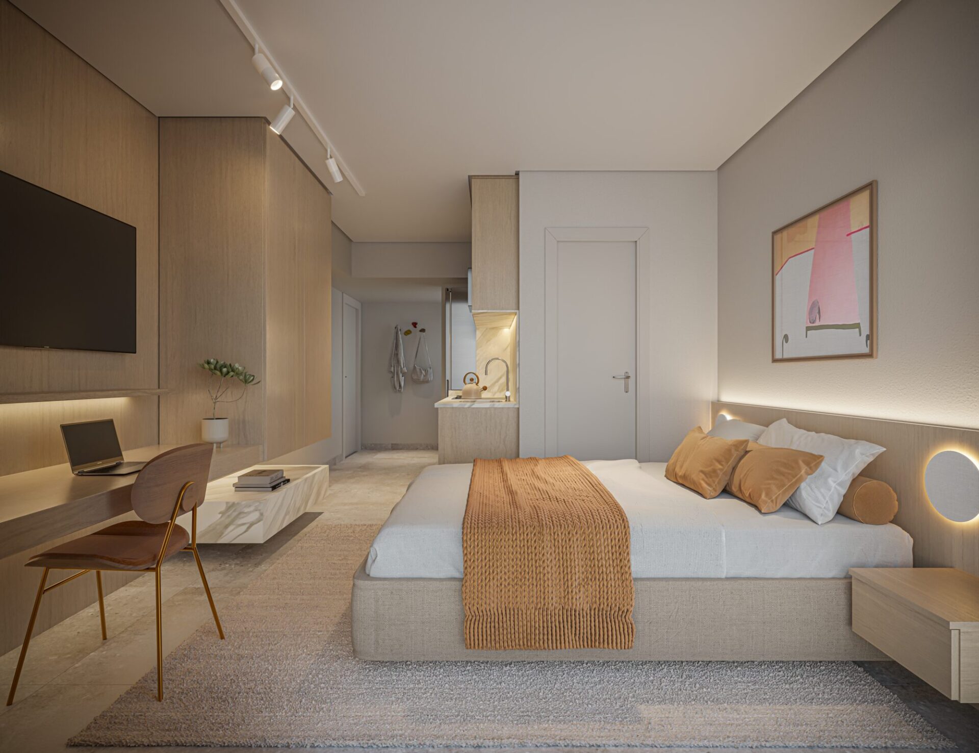 Auge Resort Tatuapé - Home Spaces -Studio de 29m²