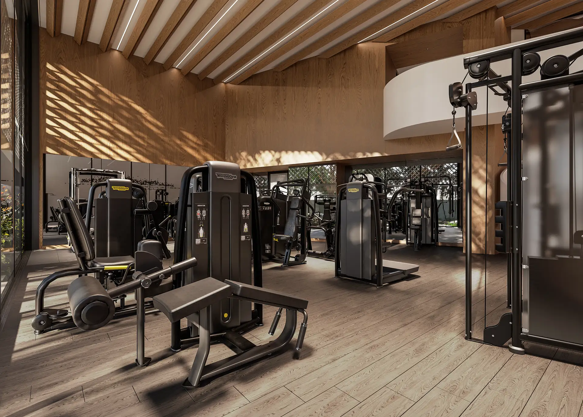 LUX 600 — academia com área de musculação e equipamentos de alta performance — curadoria iApartamentos — Vila Nova Conceição