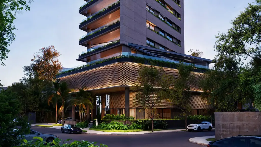 Lux 600 — Fachada Com Jardins Verticais Assinados Por Burle Marx E Arquitetura Bernardes — Curadoria Iapartamentos — Vila Nova Conceição