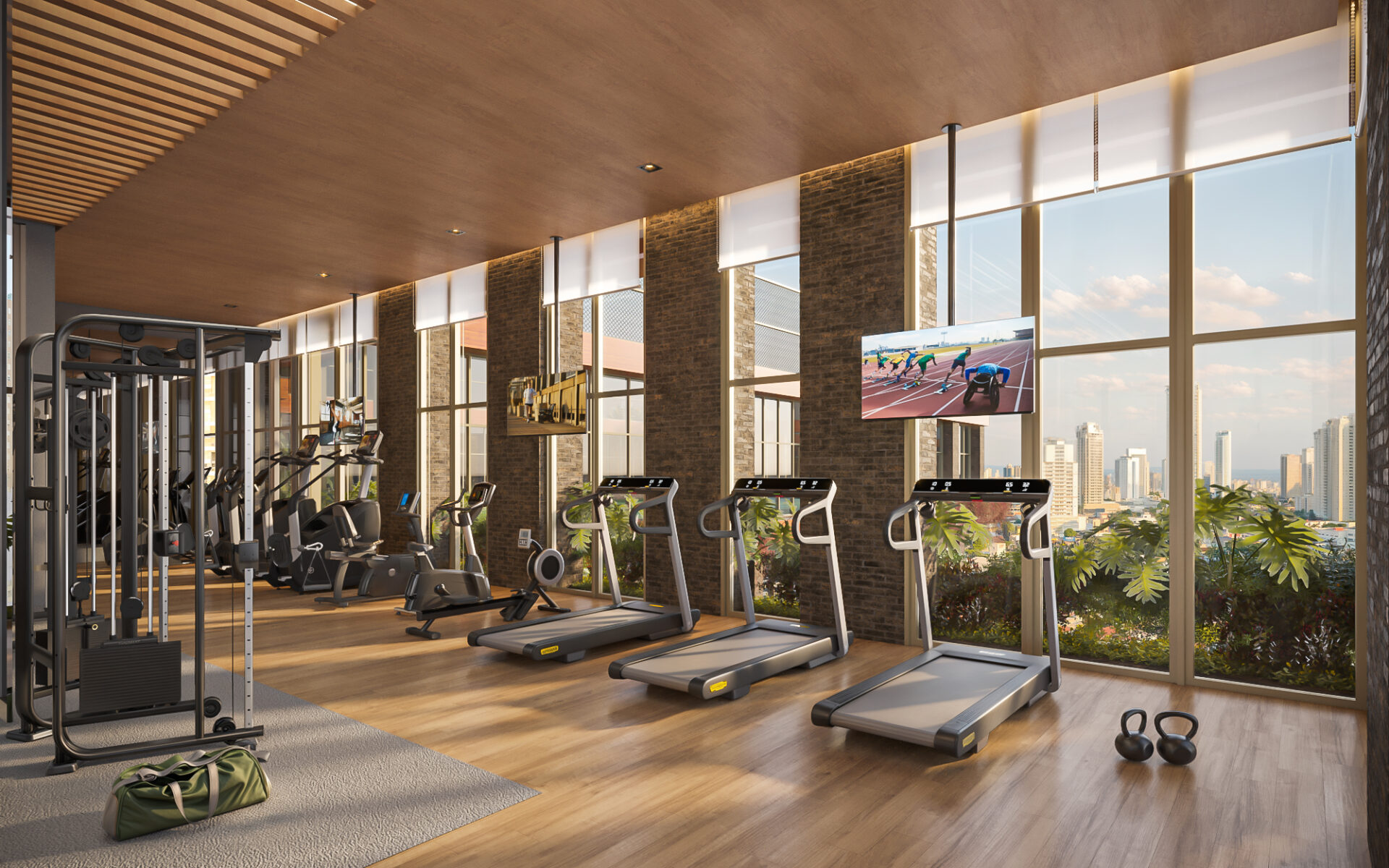Fitness Cardio do VISTA Parque Ibirapuera da Kallas