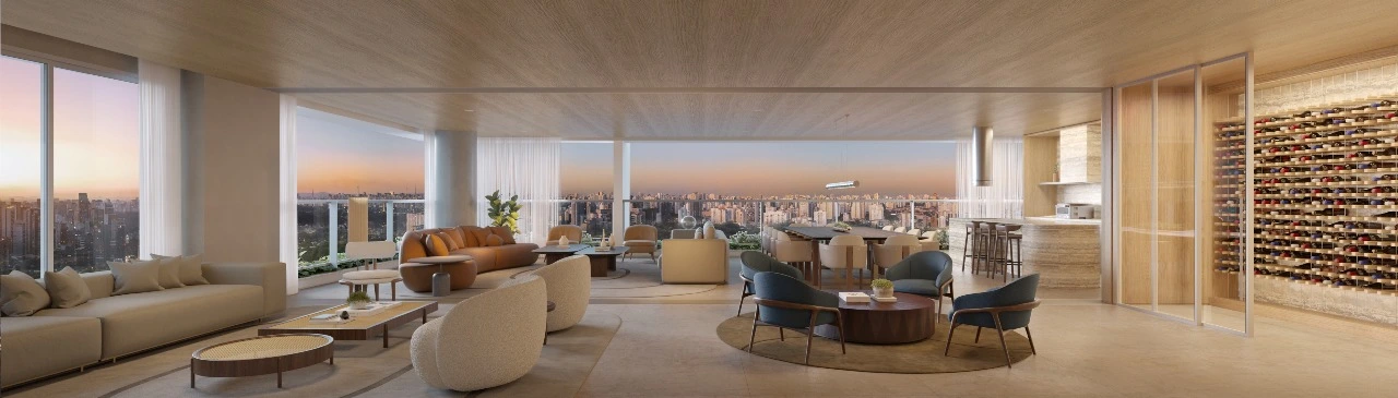 Living Ampliado de 394m² - Gran Oscar Ibirapuera