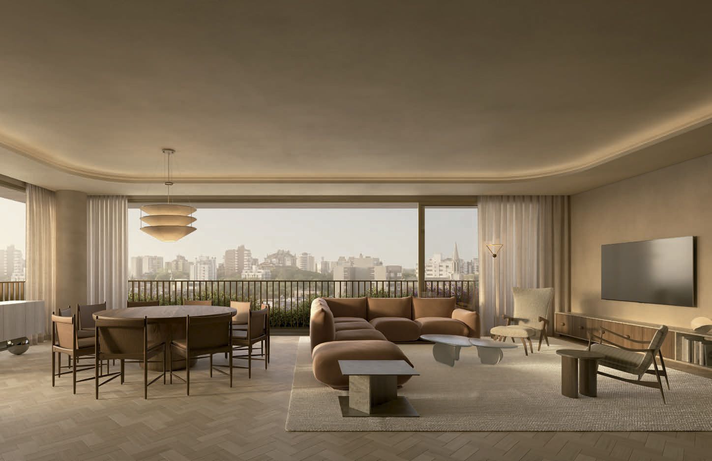 Living - Lançamento - CASA ALBA Jardim América - Empreendimento