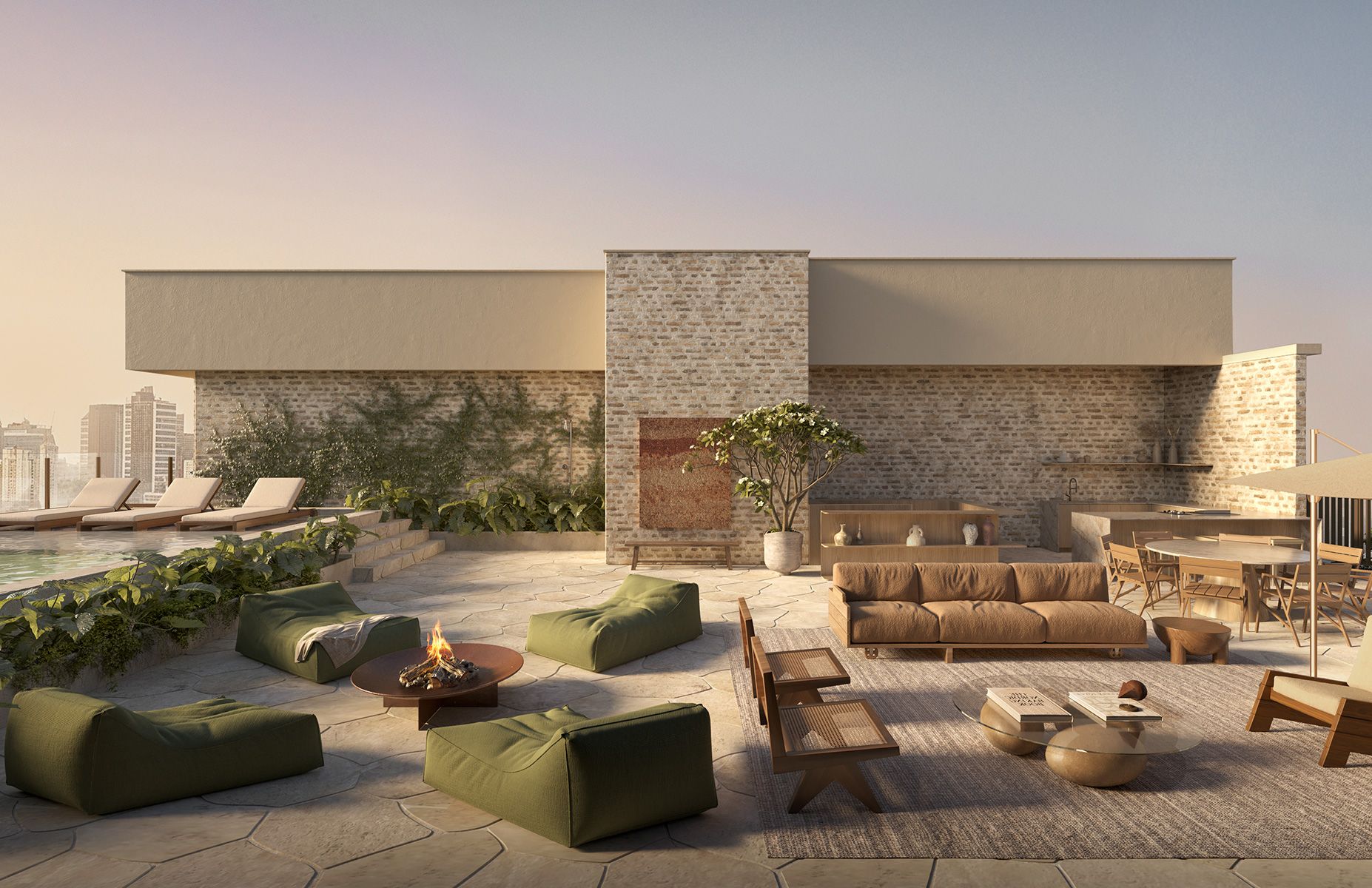 Piso Superior da Cobertura Duplex de 453m² - Lançamento - CASA ALBA Jardim América - Empreendimento