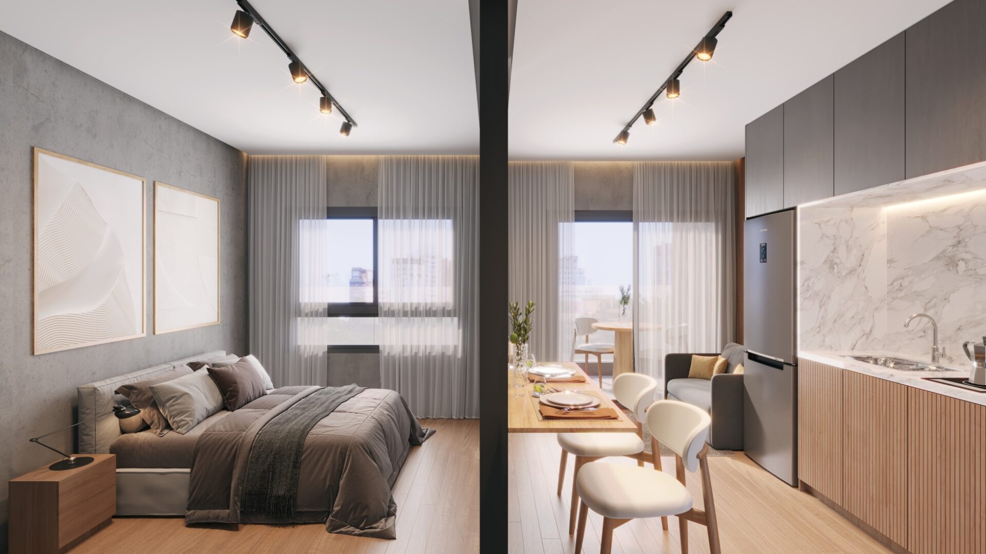 1 Dormitório com 32m² - Vitacon Jardins