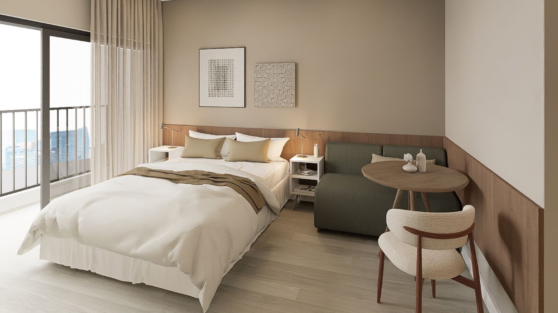 Studio com 27m² - Stay Moema by Helbor - Studios Mobiliados para Investimento - Moema