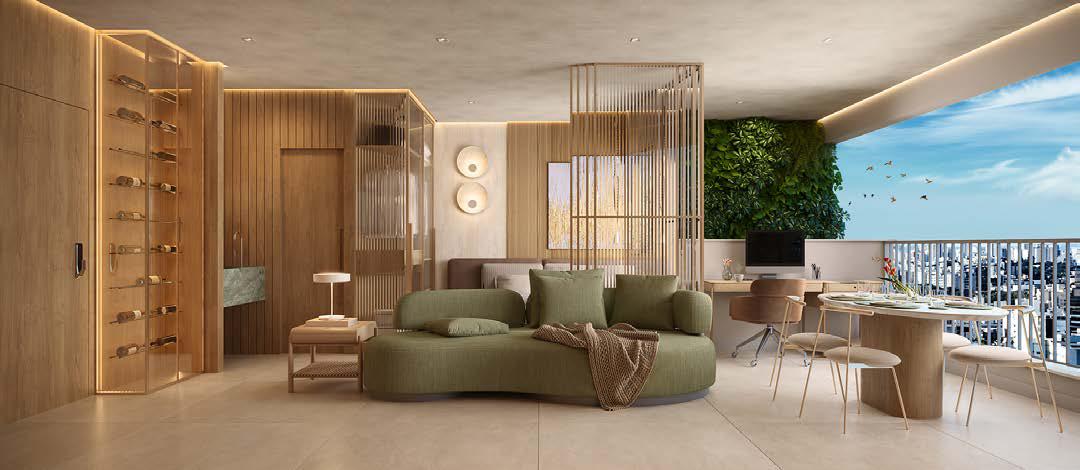 Apartamento de 39m² com 1 Quarto - VERT Vila Nova