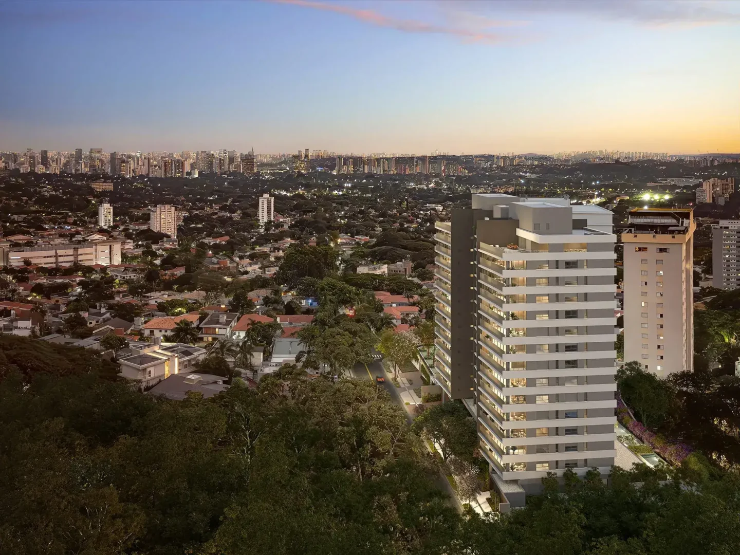 FOTOMONTAGEM - Linbenderg Vista Alto de Pinheiros