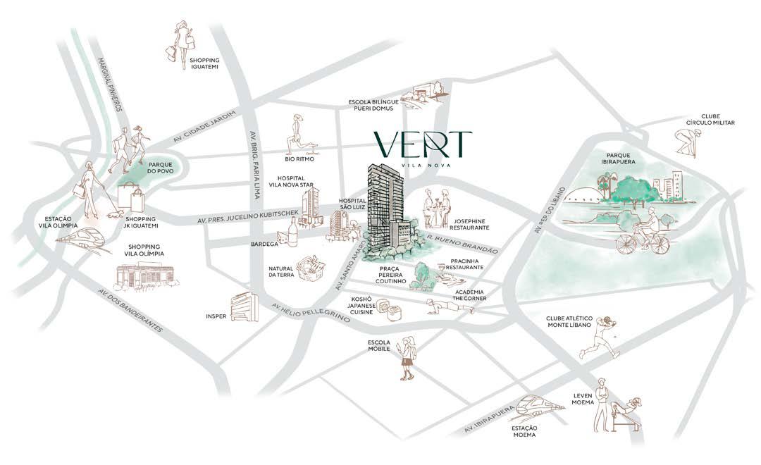 Mapa da Região - VERT Vila Nova